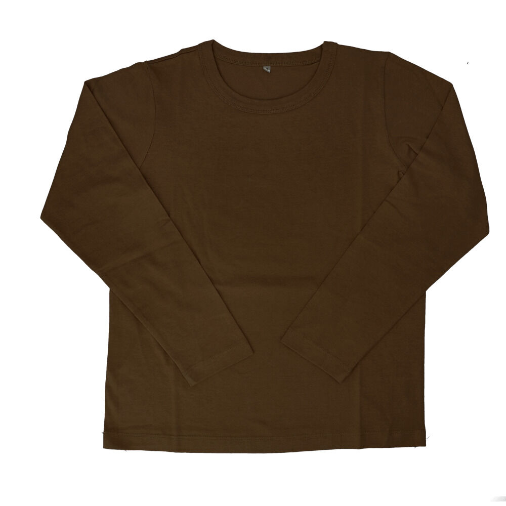 BACKYARD FAMILY「長袖 tシャツ レディース 綿100% 通販 PAGE ONE GCS0756 USAコットン」|Tシャツ・カットソー|ブラウン1