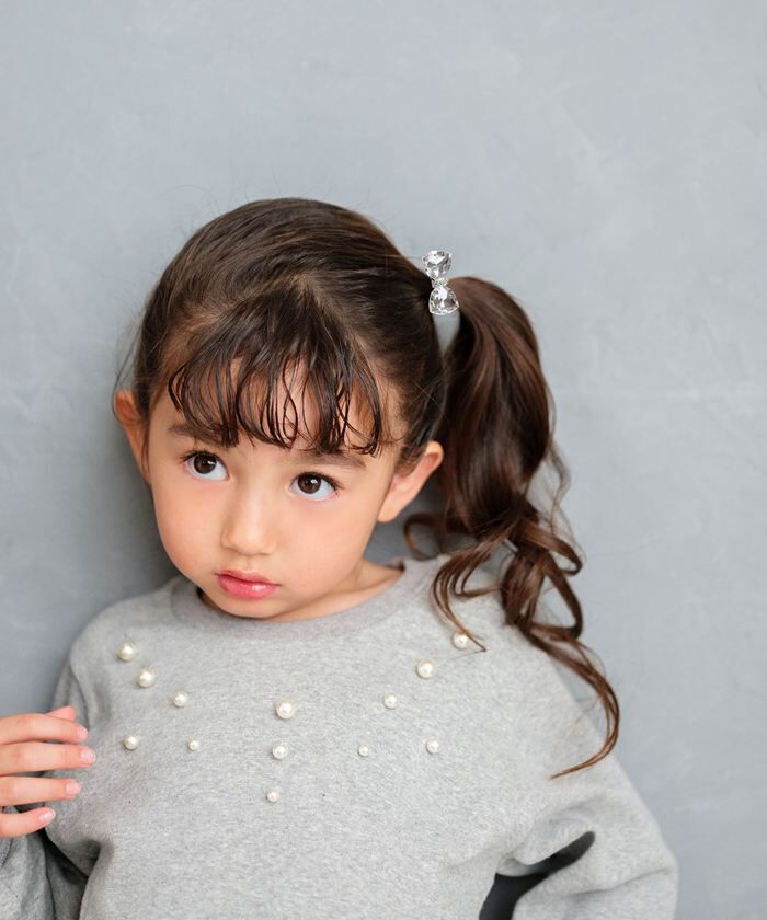 BACKYARD FAMILY「Rora ヘアゴム キッズ 通販 ローラ ビジュー 髪ゴム 髪飾り 髪どめ 髪留め」|ヘアゴム・シュシュ|