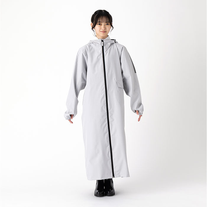 BACKYARD FAMILY「学生用 サイクルレインコート 通販 自転車 自転車用 レインウェア カッパ かっぱ ヘルメット対応」|レインコート|
