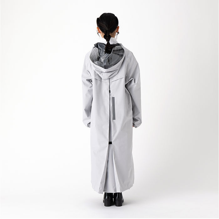 BACKYARD FAMILY「学生用 サイクルレインコート 通販 自転車 自転車用 レインウェア カッパ かっぱ ヘルメット対応」|レインコート|