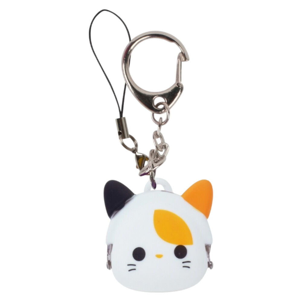 BACKYARD FAMILY「小物入れ キーホルダー 通販 ミニ コインケース ストラップ 小銭入れ がま口 ポーチ 小さい」|チャーム・キーホルダー|ホワイト1