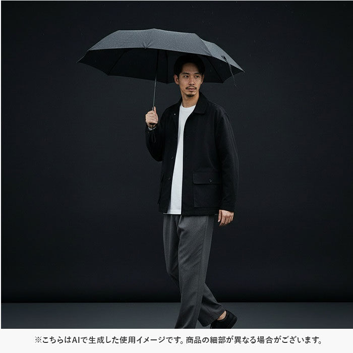 BACKYARD FAMILY「Wpc. 晴雨兼用 自動開閉 通販 完全遮光 雨傘 折りたたみ傘 日傘 メンズ スリム 通勤」|傘|