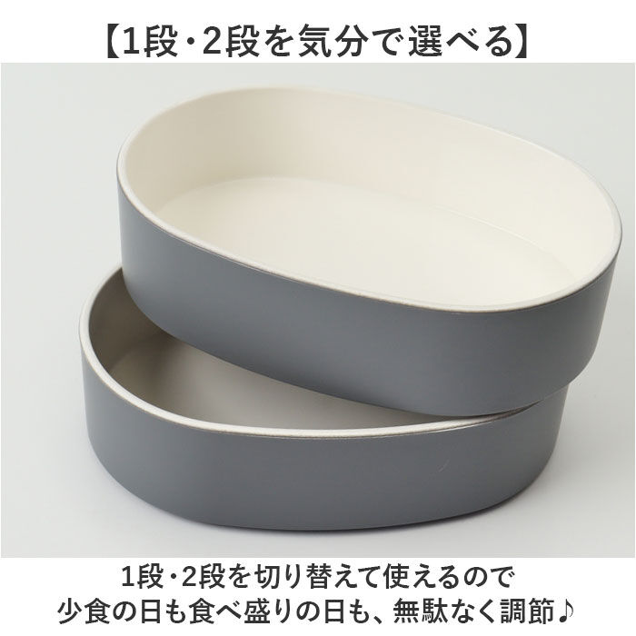 BACKYARD FAMILY「お弁当箱 女子 2段 通販 ランチボックス 二段 日本製 弁当箱 洗いやすい 撥水 はっ水」|食器・キッチングッズ|