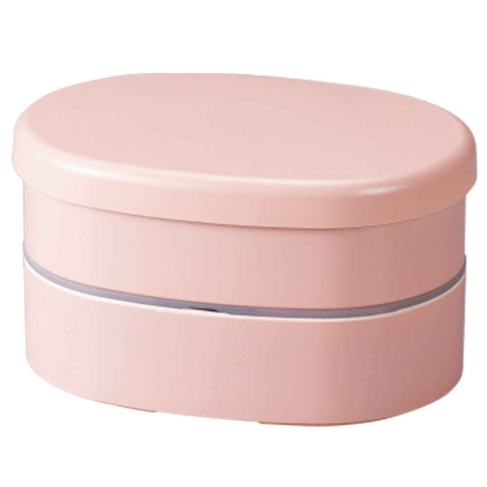 BACKYARD FAMILY「お弁当箱 女子 2段 通販 ランチボックス 二段 日本製 弁当箱 洗いやすい 撥水 はっ水」|食器・キッチングッズ|ピンク1