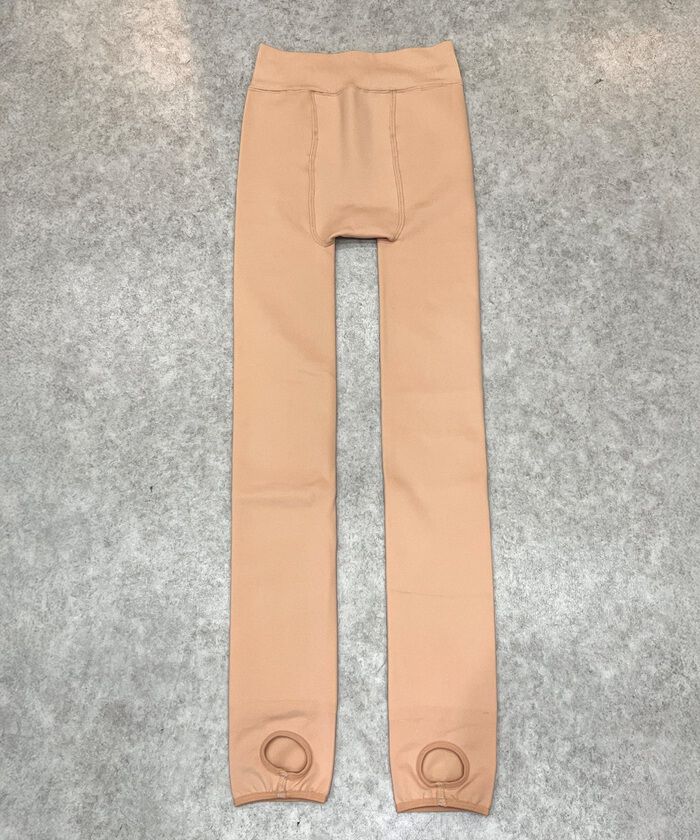 BACKYARD FAMILY「フェイクタイツ 裏起毛 肌色 通販 フェイク タイツ ストッキング風 ベージュ 肌色のタイツ」|その他|