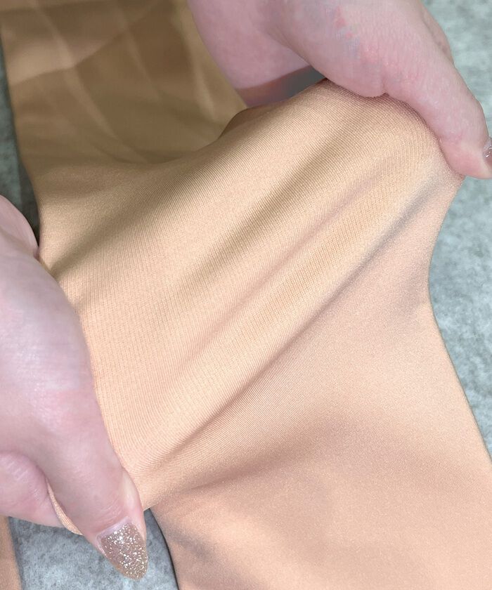 BACKYARD FAMILY「フェイクタイツ 裏起毛 肌色 通販 フェイク タイツ ストッキング風 ベージュ 肌色のタイツ」|その他|