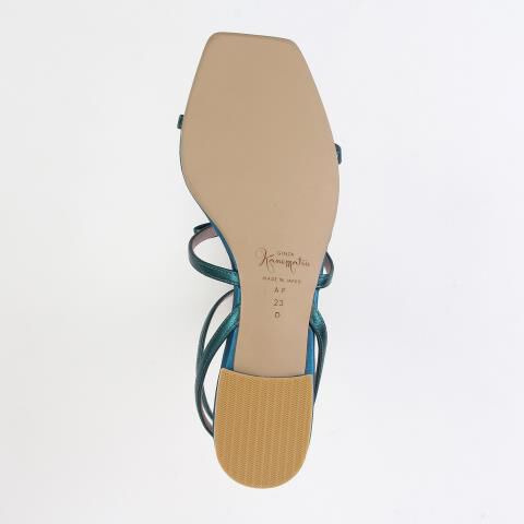 銀座かねまつ「AP250371METPCK 【本革】【PREMIERE PORTE】ストリングサンダル」|サンダル|