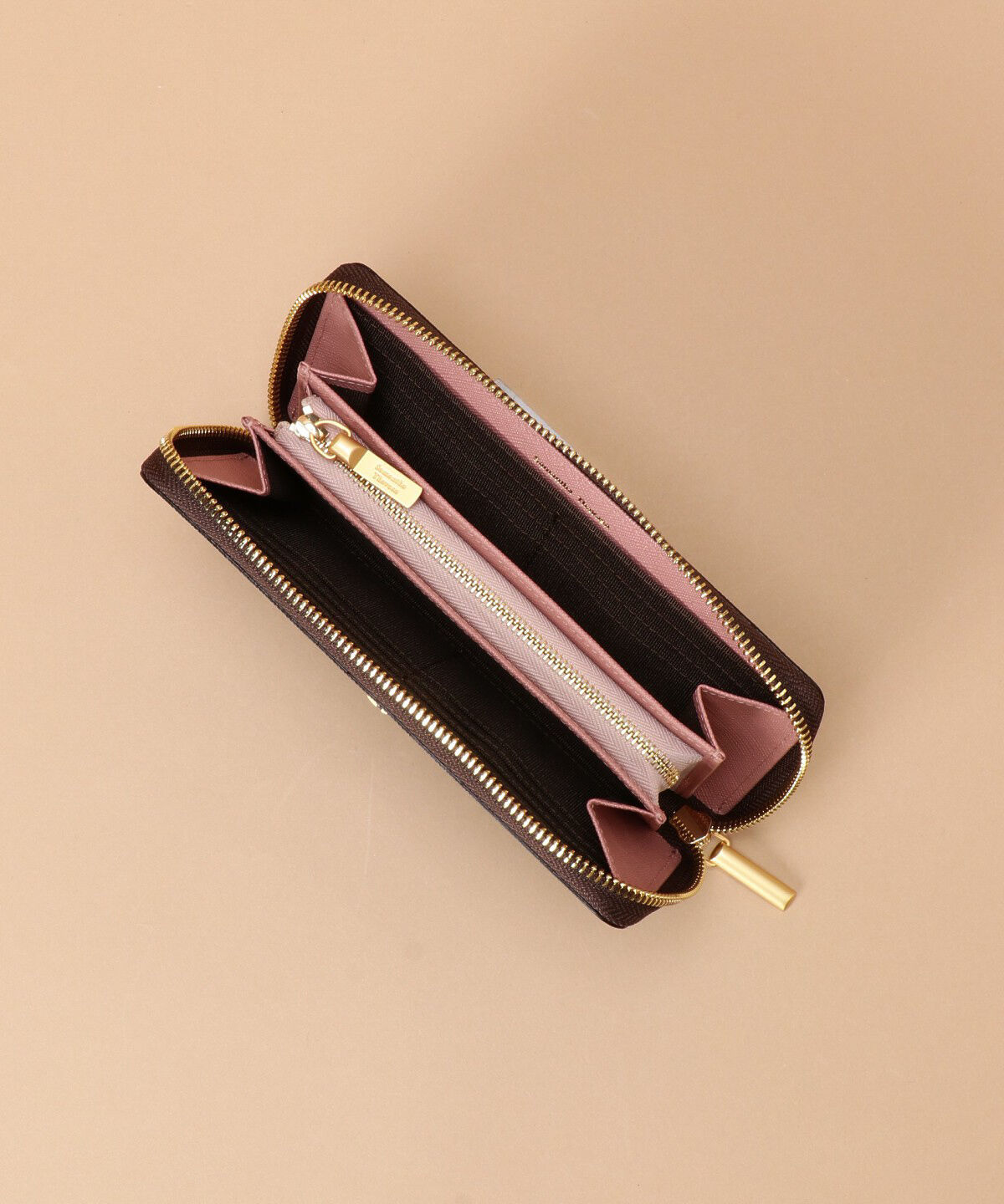 Samantha Thavasa「Pomme d'espoir ポムディスポワール バイカラーラウンドジップ長財布」|財布|