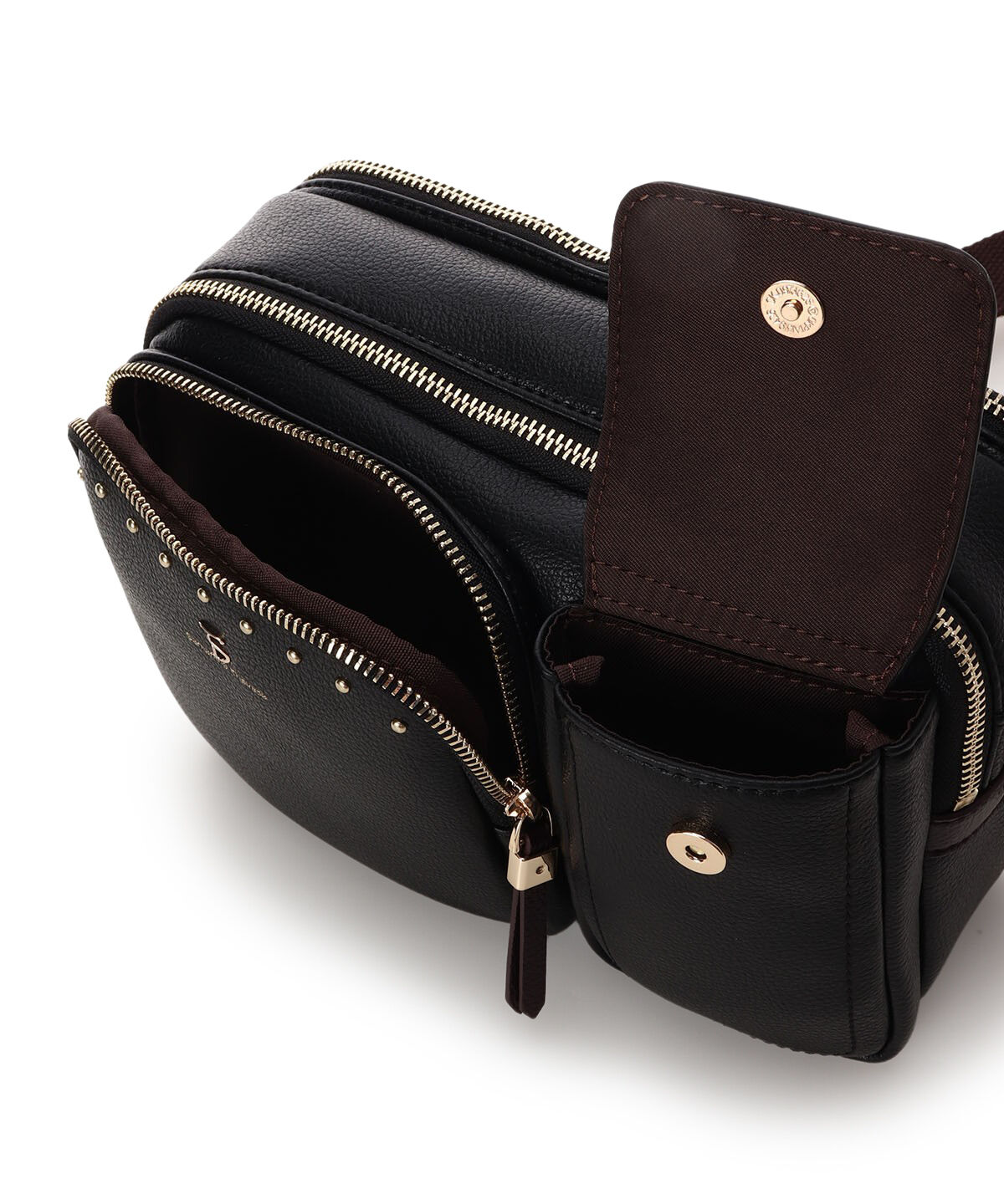 Samantha Thavasa「新スタッズスクエアショルダーバッグ」|ショルダー・メッセンジャー|