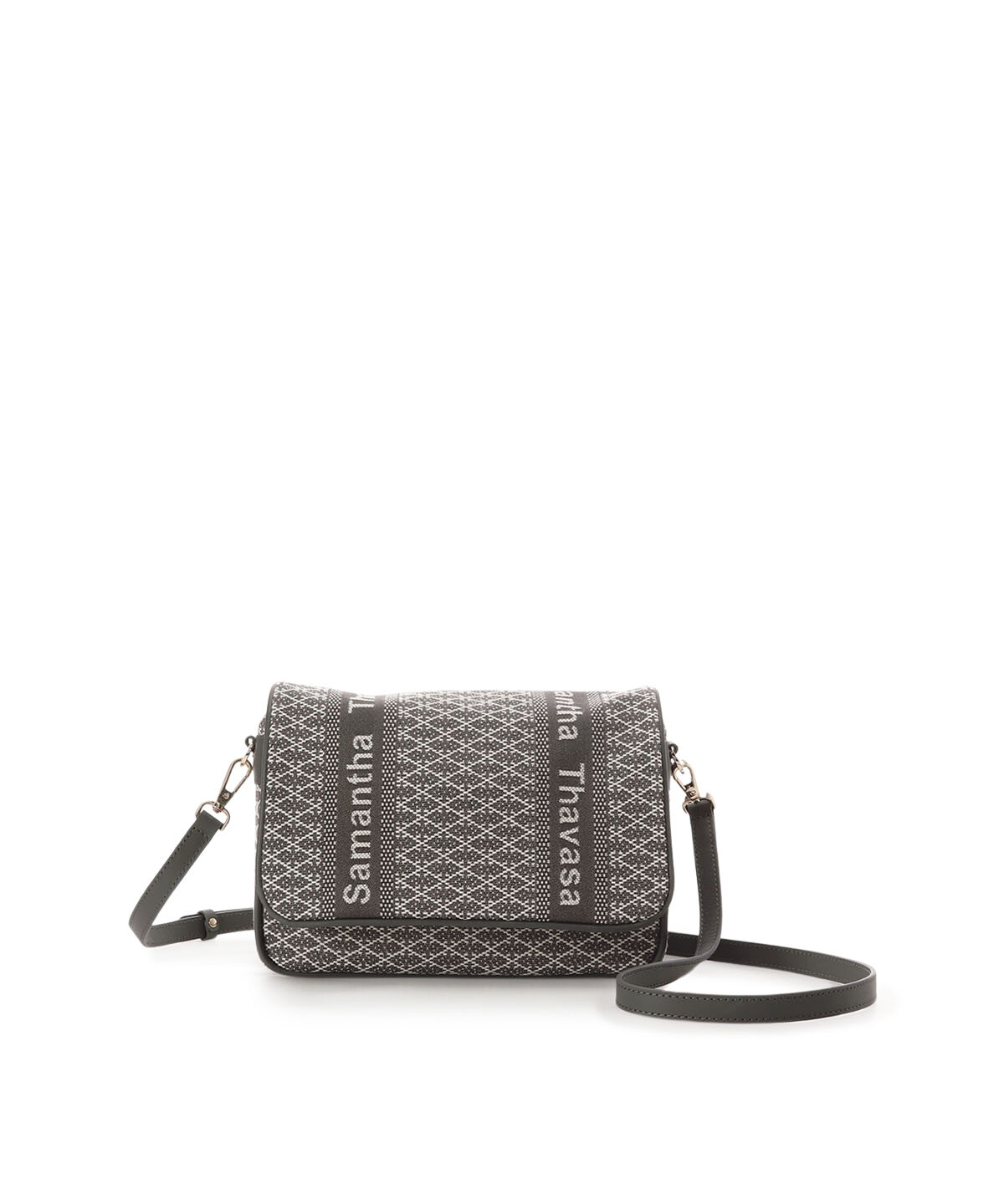 Samantha Thavasa「ステッチワークジャガード ショルダーバッグ」|ショルダー・メッセンジャー|