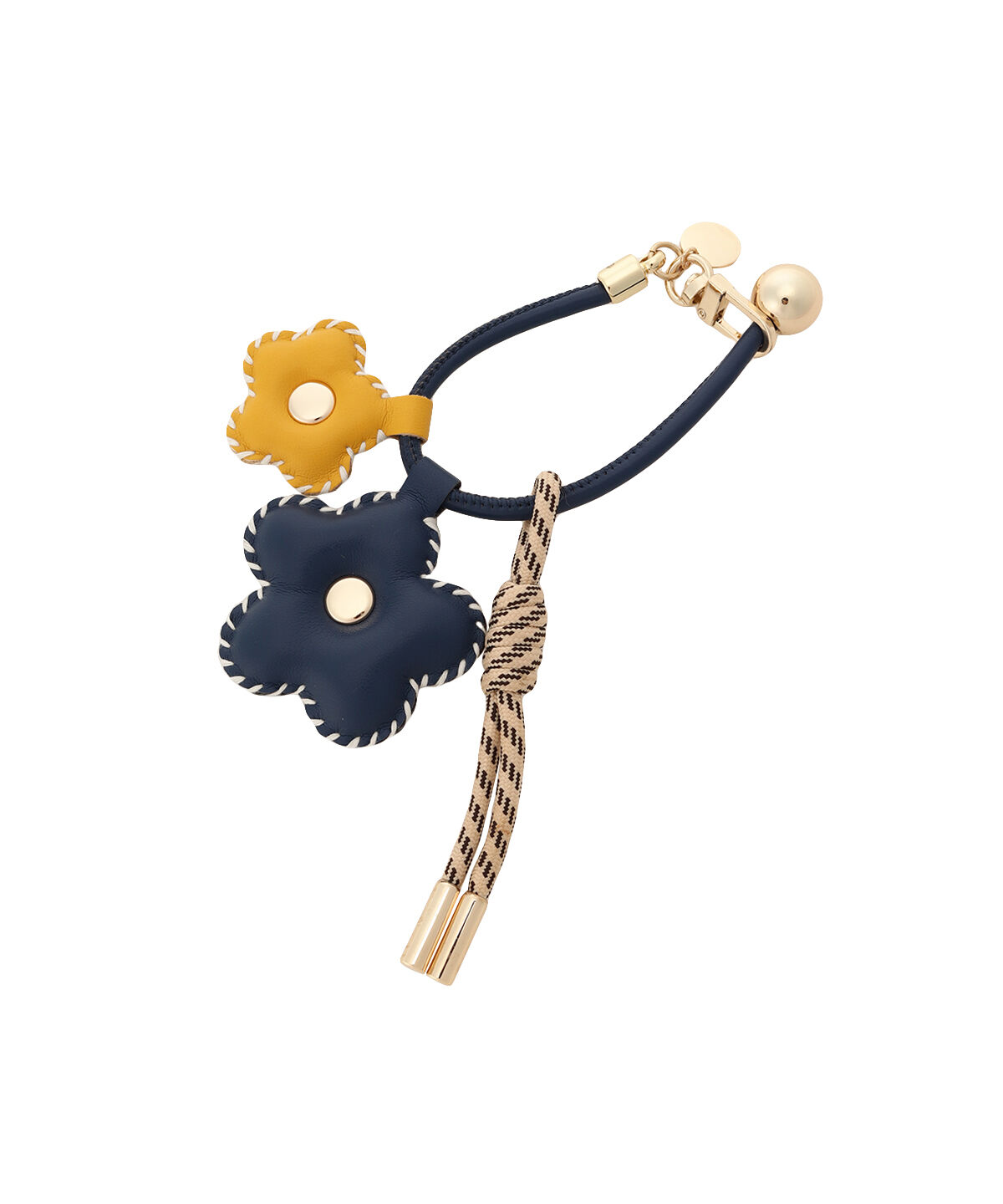 Samantha Thavasa「カジュアルフラワーモチーフ バッグチャーム」|チャーム・キーホルダー|