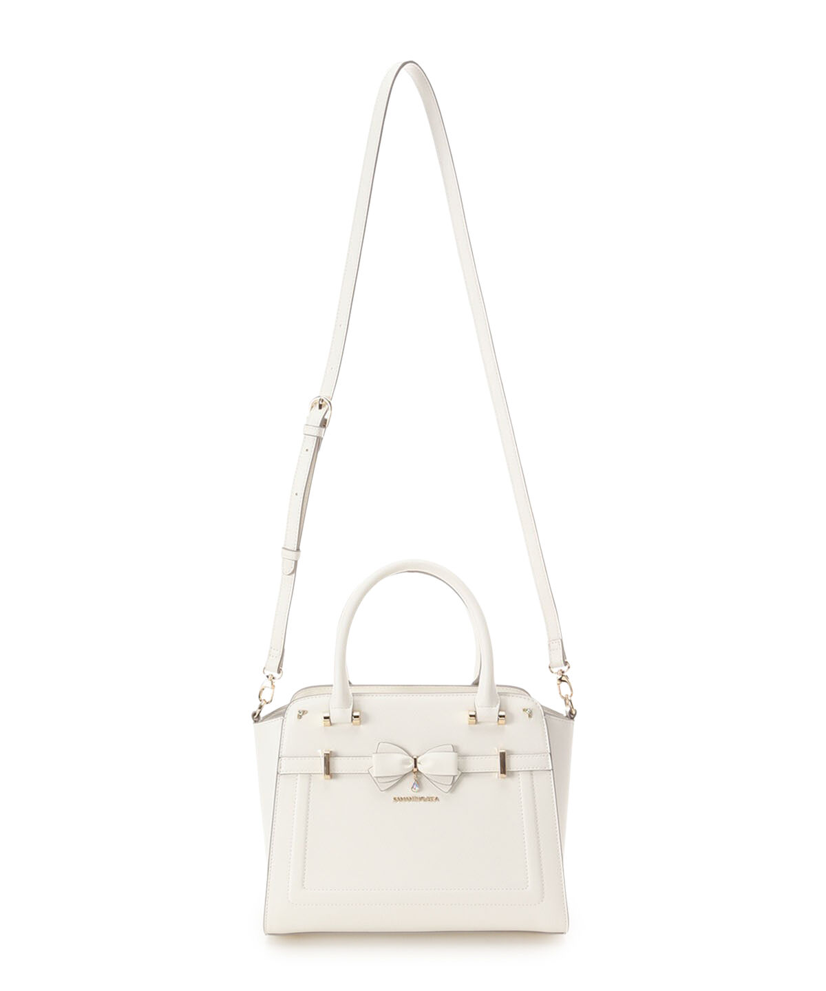 Samantha Vega「アクセントリボントートバッグ」|ハンドバッグ|