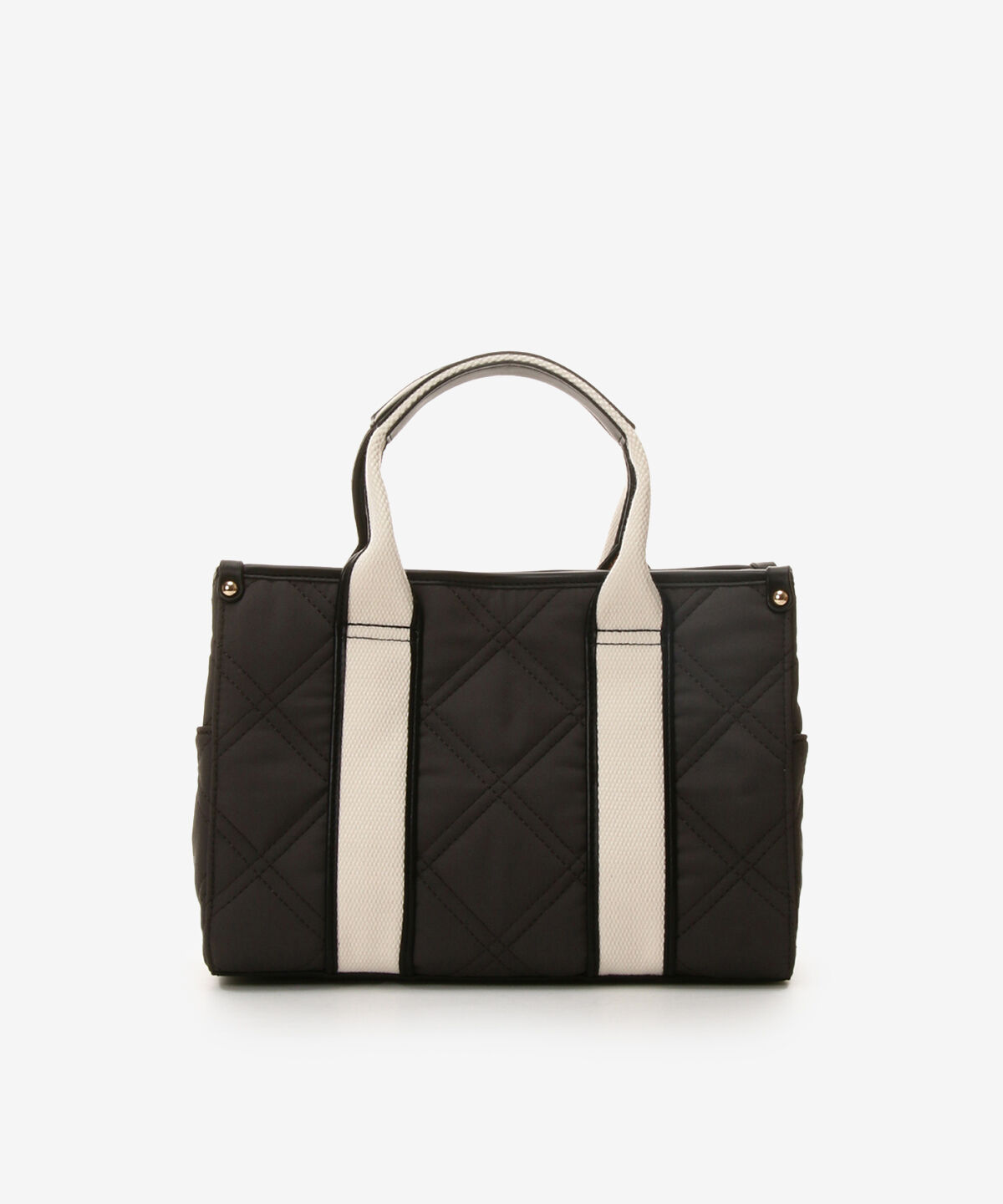 Samantha Vega「ロゴテープキルティングハンドバッグ（小）」|ハンドバッグ|