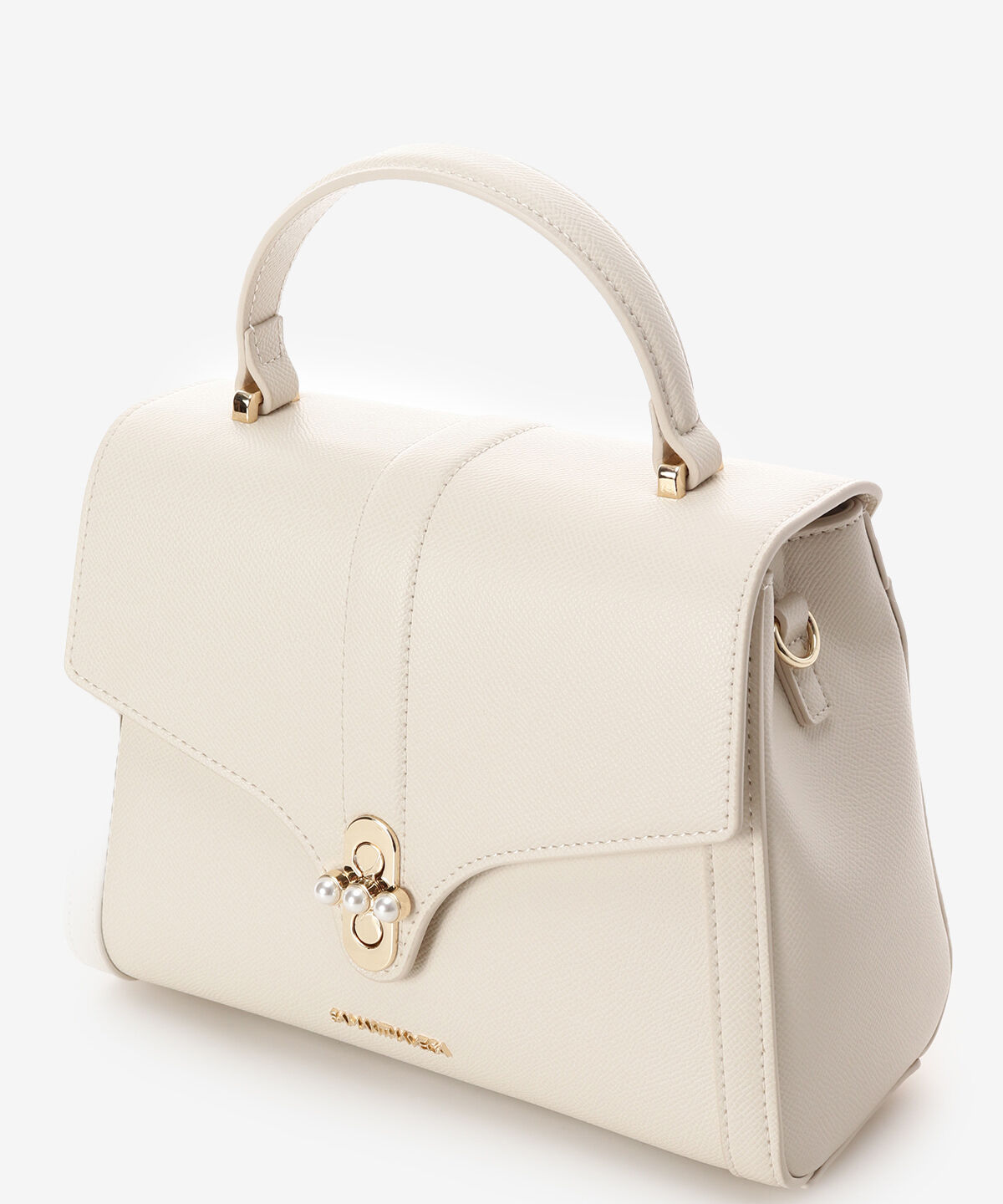 Samantha Vega「3連パールハンドバッグ」|ハンドバッグ|