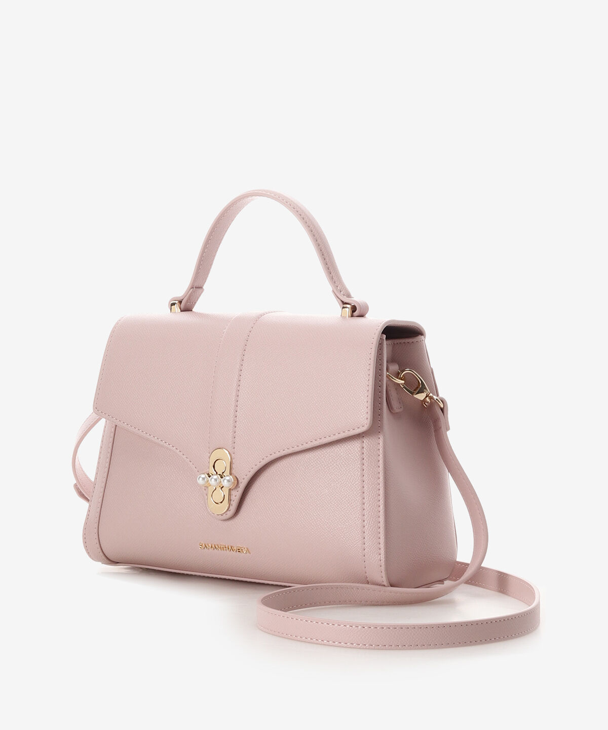 Samantha Vega「3連パールハンドバッグ」|ハンドバッグ|