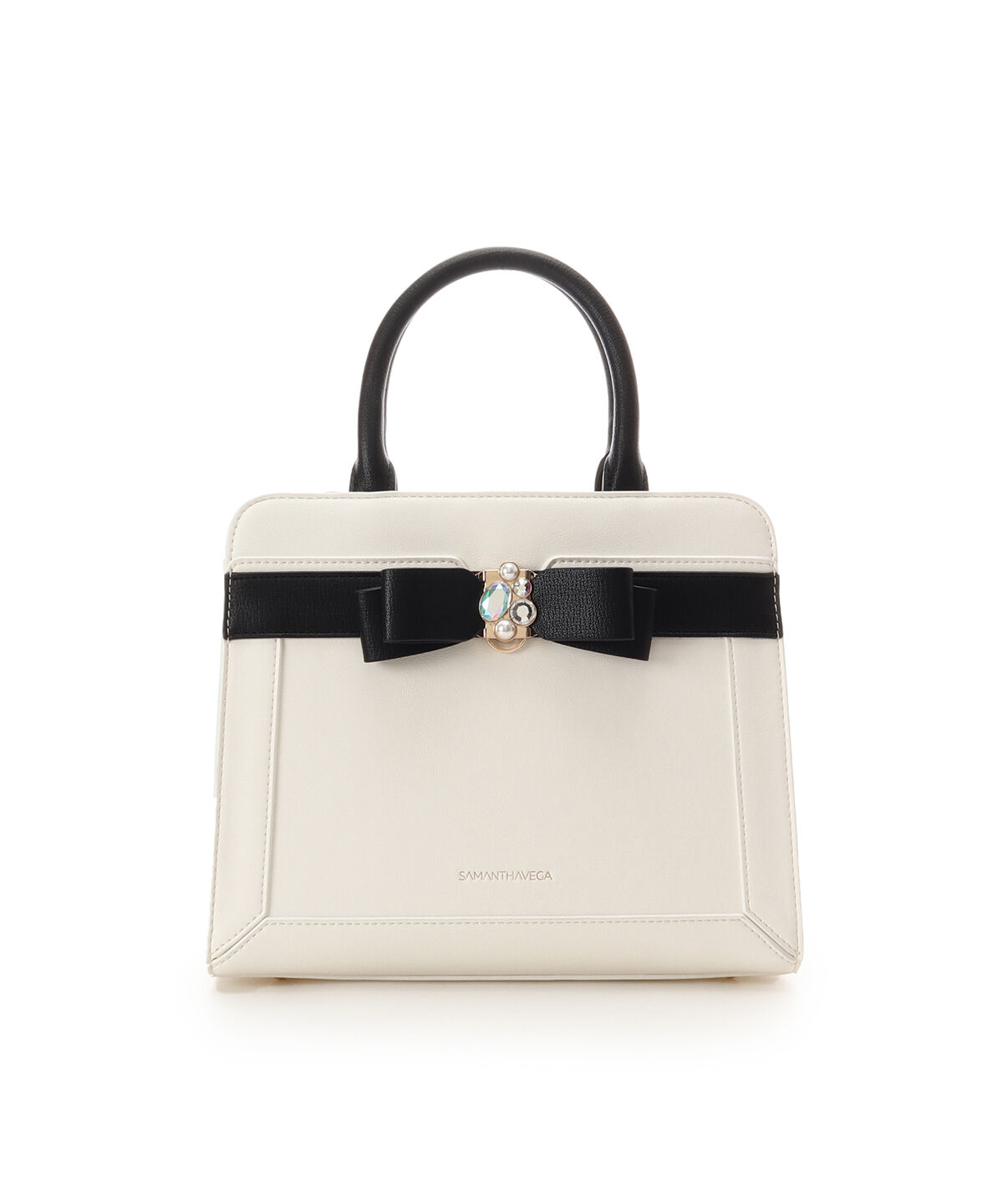 Samantha Vega「ジュエルリボンハンドバッグ」|ハンドバッグ|