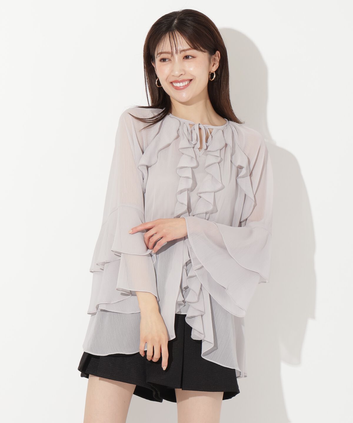 アンドクチュール「バタフライチュニック」|チュニック|