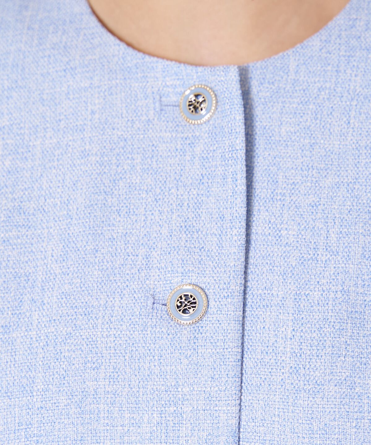 アンドクチュール「ツイードジャケットドッキングワンピース」|ワンピース|