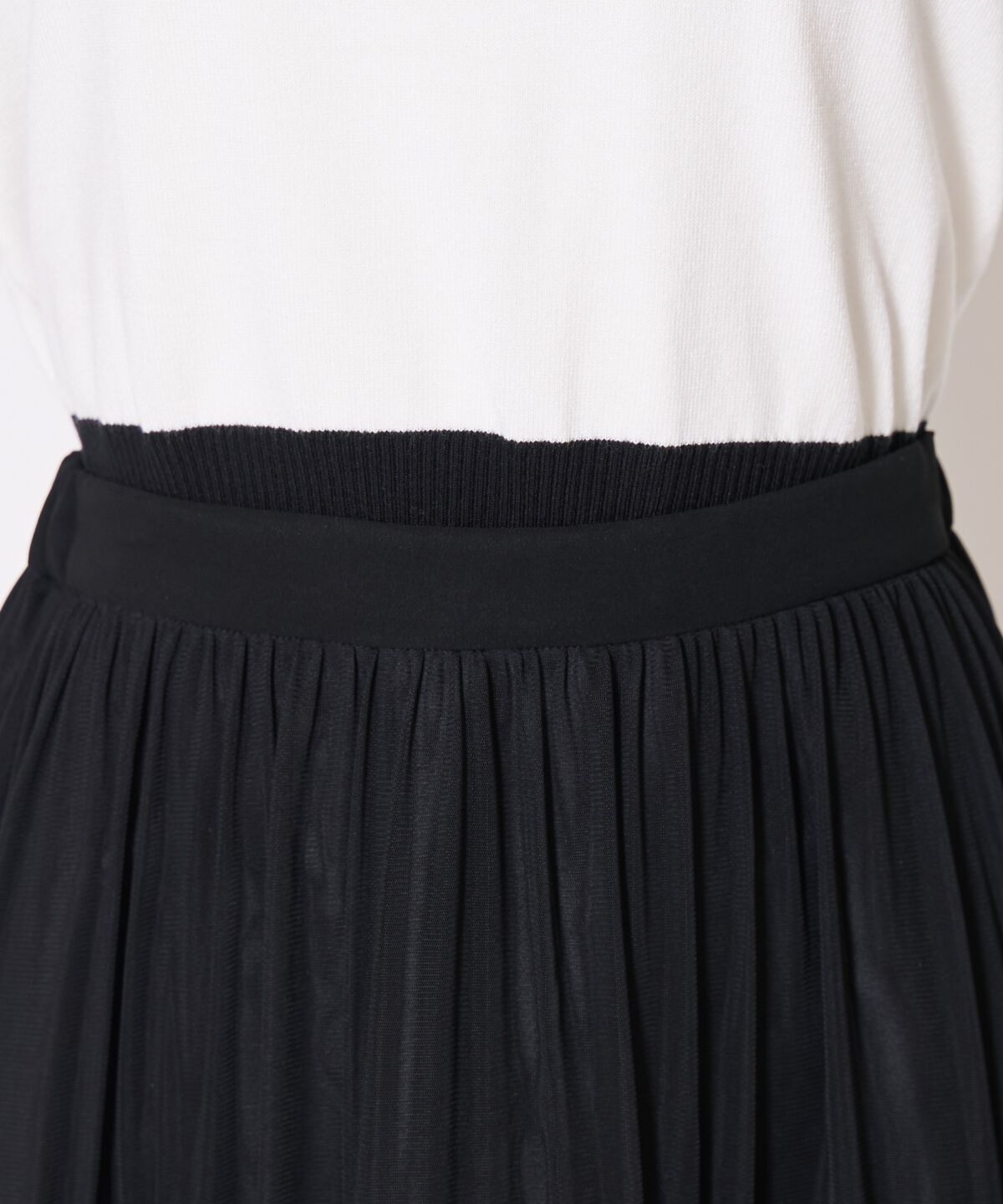 アンドクチュール「ティアードチュールスカート」|フレア|