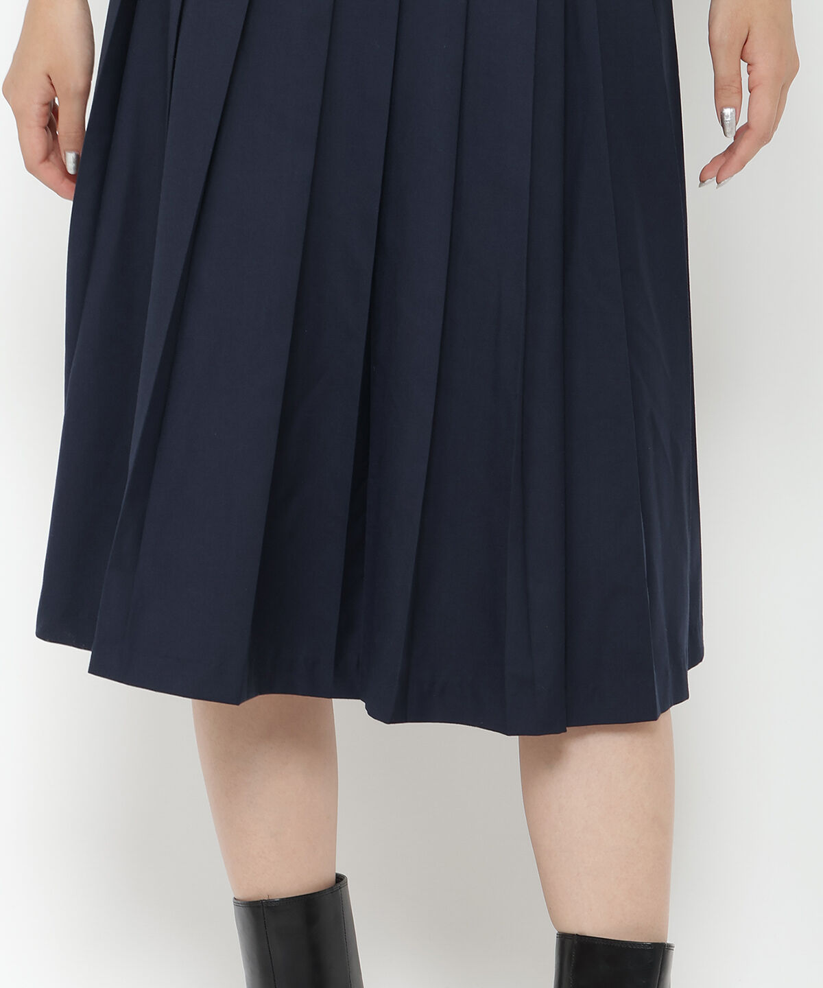 REDYAZEL「ロースイッチングプリーツスカート」|フレア|