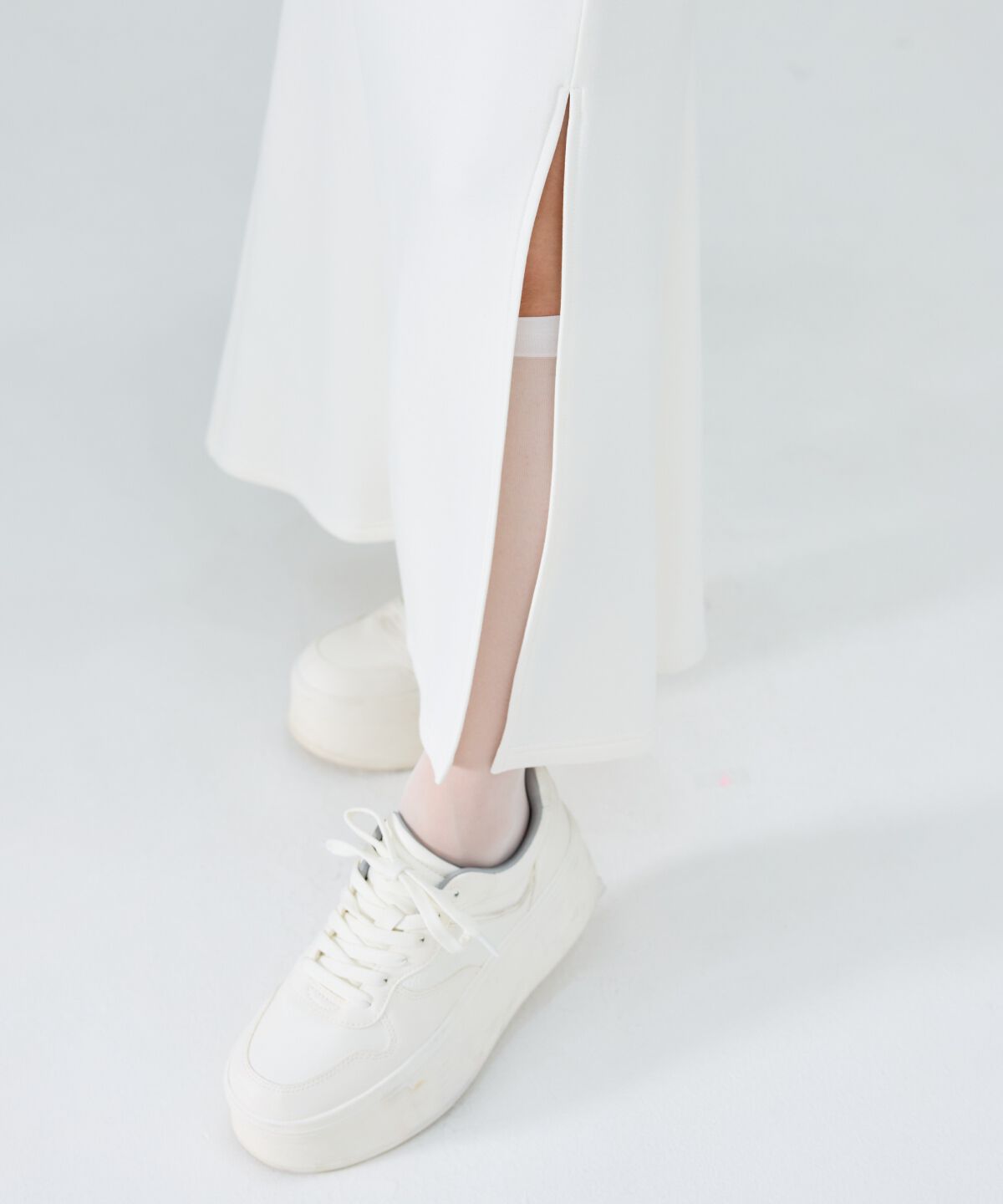 REDYAZEL「ダンボールマーメイドロングスカート」|フレア|