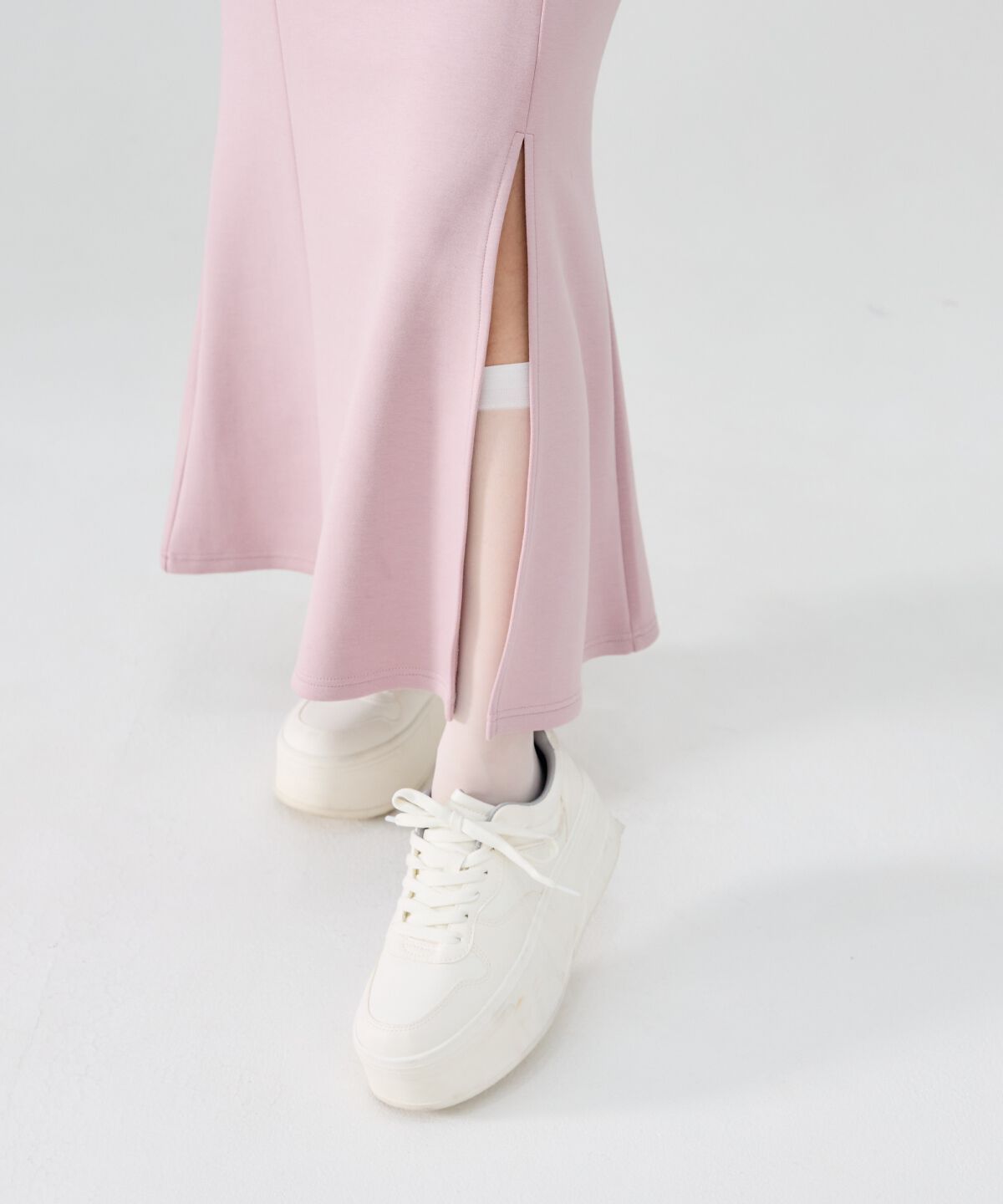 REDYAZEL「ダンボールマーメイドロングスカート」|フレア|