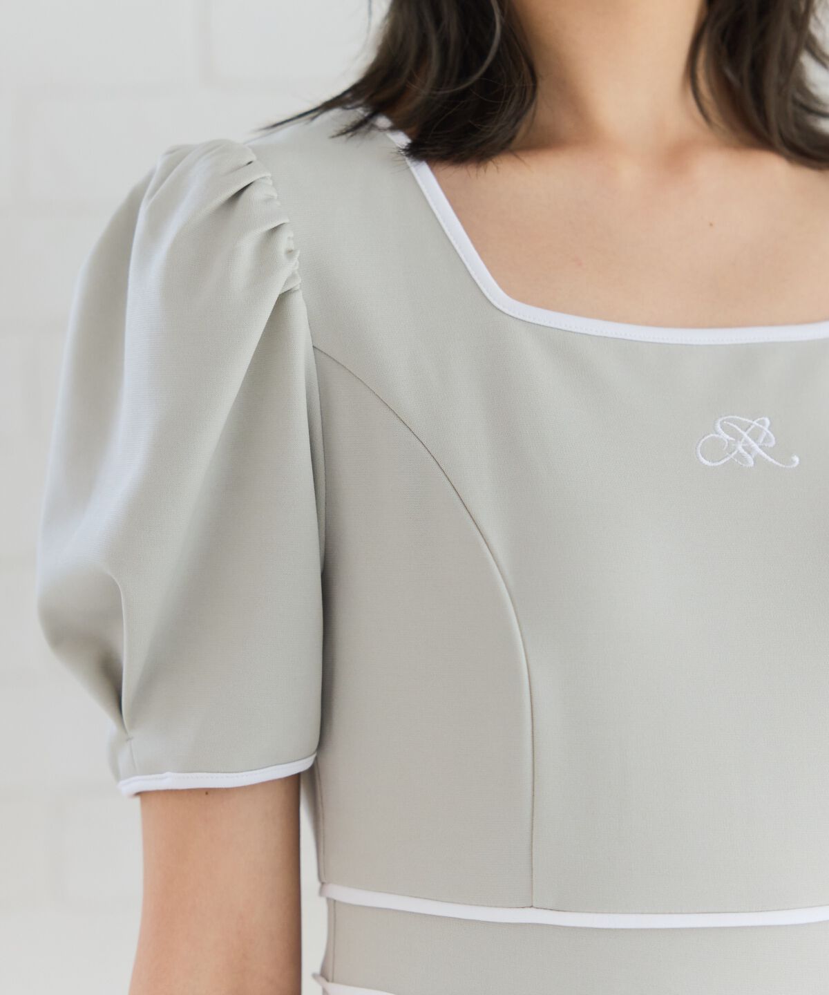 REDYAZEL「ボックスタックフレアカットワンピース」|ワンピース|