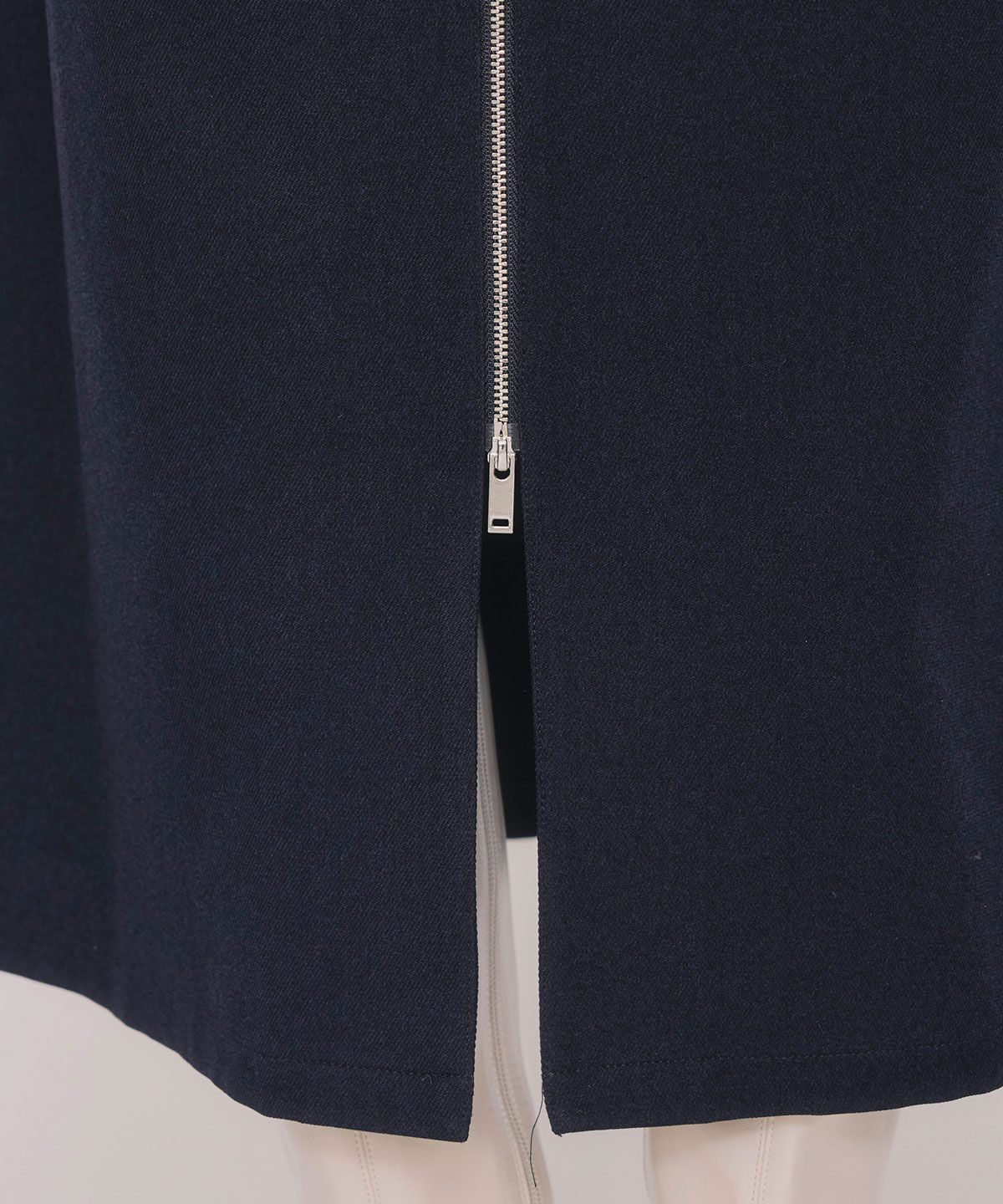 REDYAZEL「フロントZIPバイカラーロングワンピース」|ワンピース|