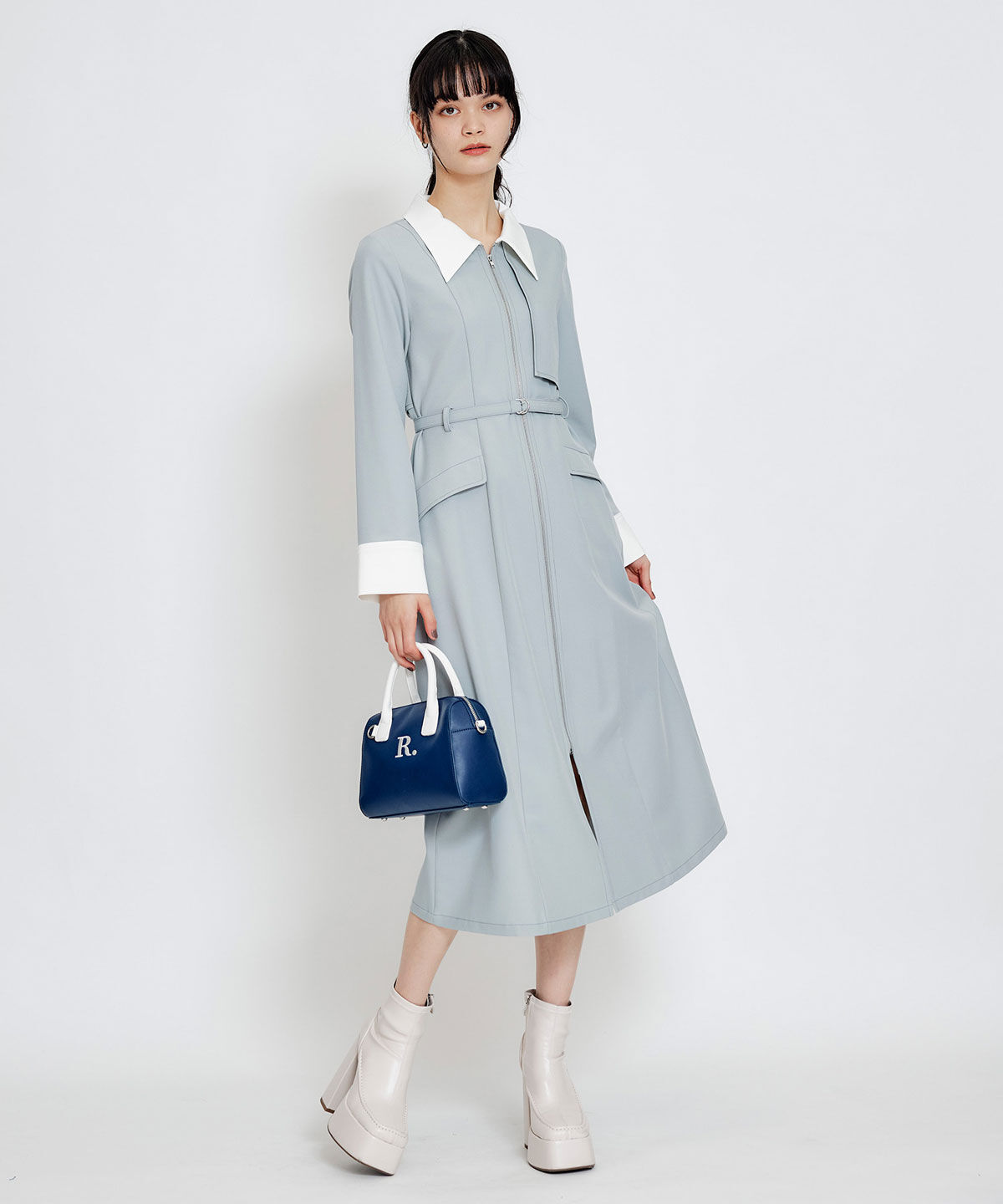 REDYAZEL「R.バイカラーミニボストンショルダーバッグ」|ショルダー・メッセンジャー|