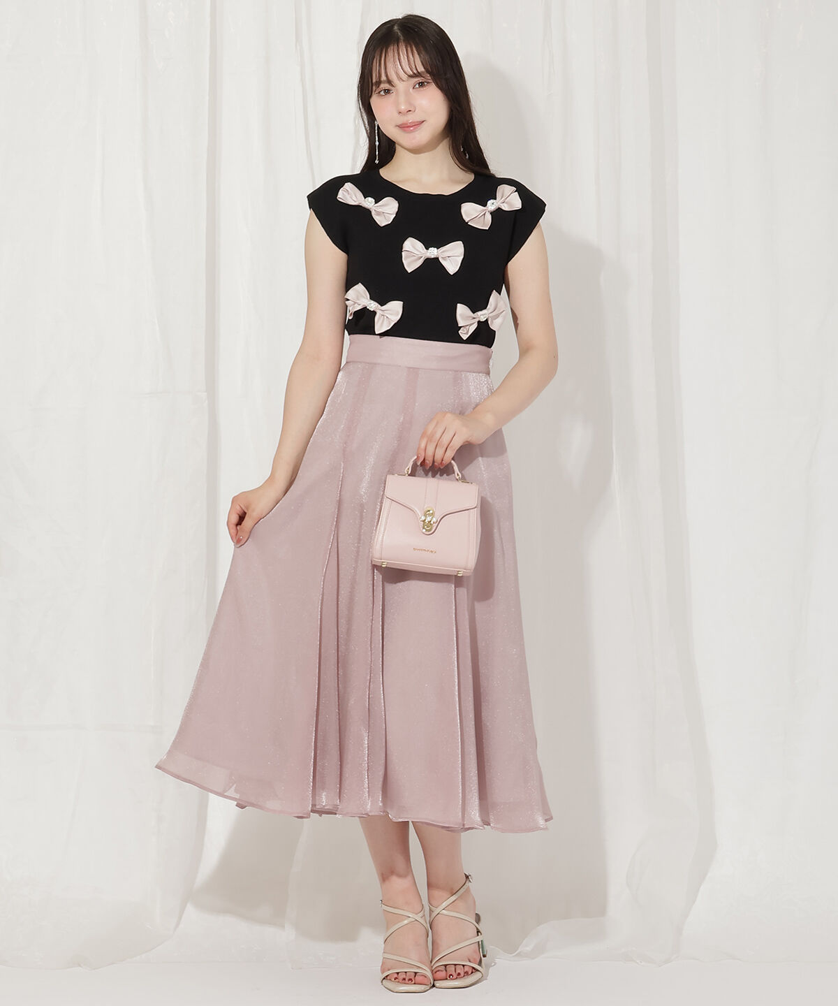 WILLSELECTION「ランダムサテンリボンプルオーバー」|Tシャツ・カットソー|