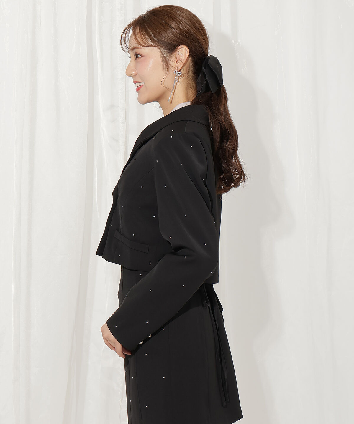 WILLSELECTION「ホットフィットショートジャケット」|テーラードジャケット|