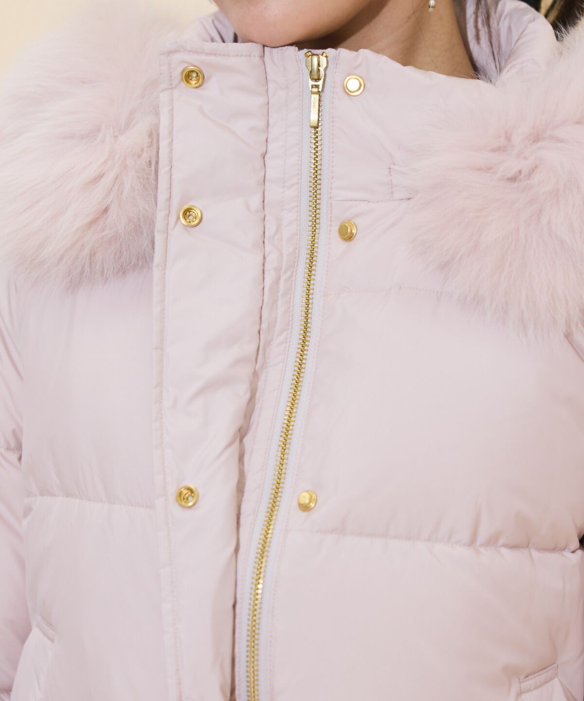 WILLSELECTION「ファー付きショートダウン」|ダウン|