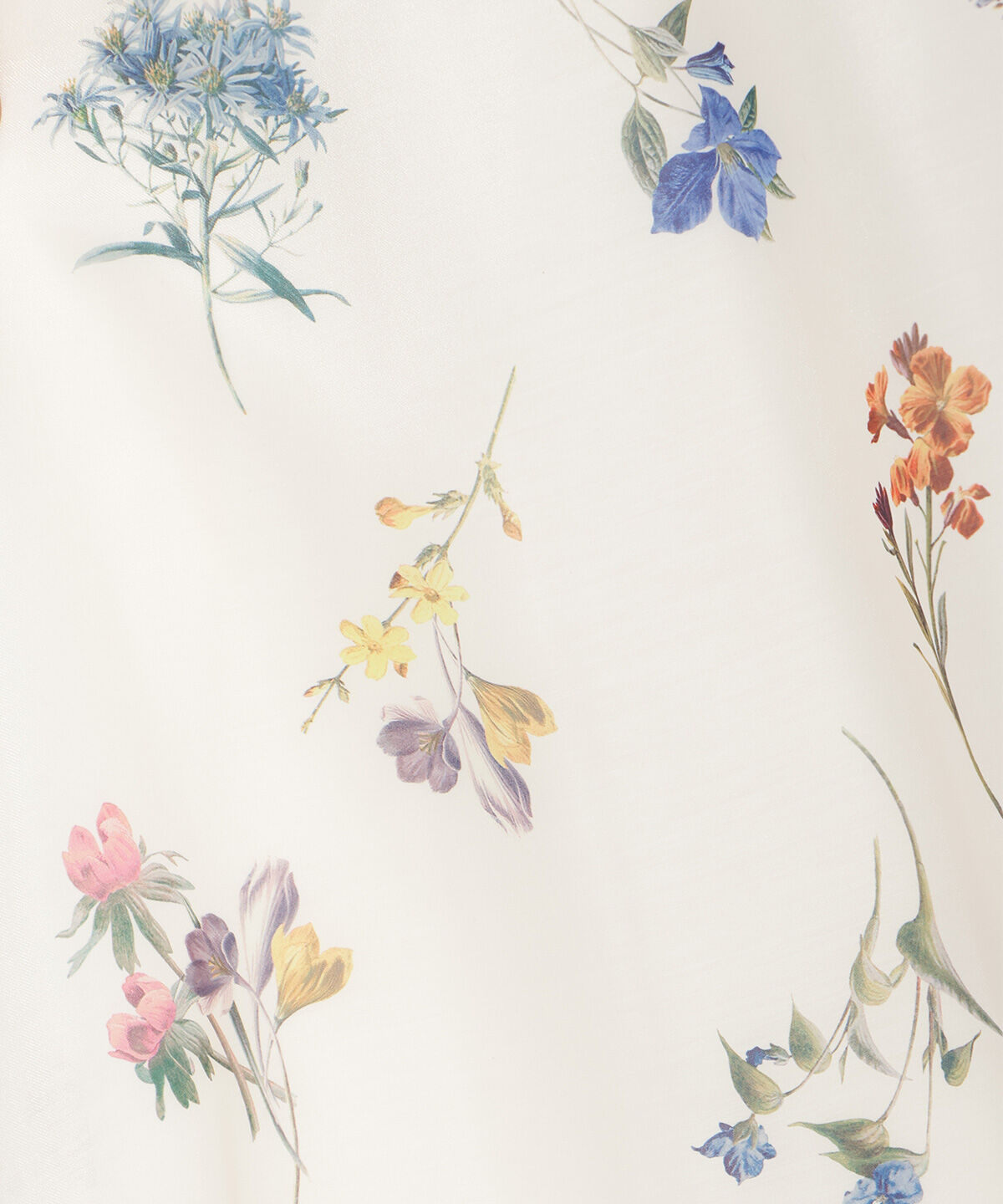 WILLSELECTION「ボタニカルフラワーシアータックスカート」|フレア|