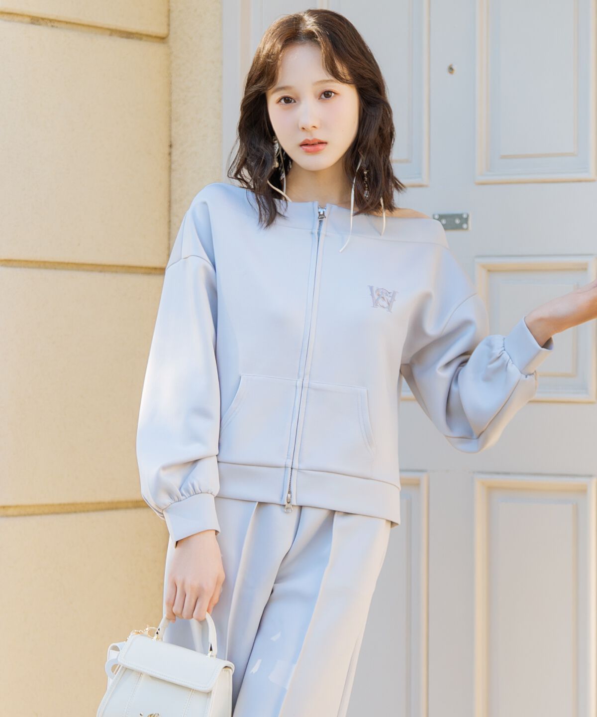 WILLSELECTION「ダブルZIPオフショルスウェットトップス」|その他|