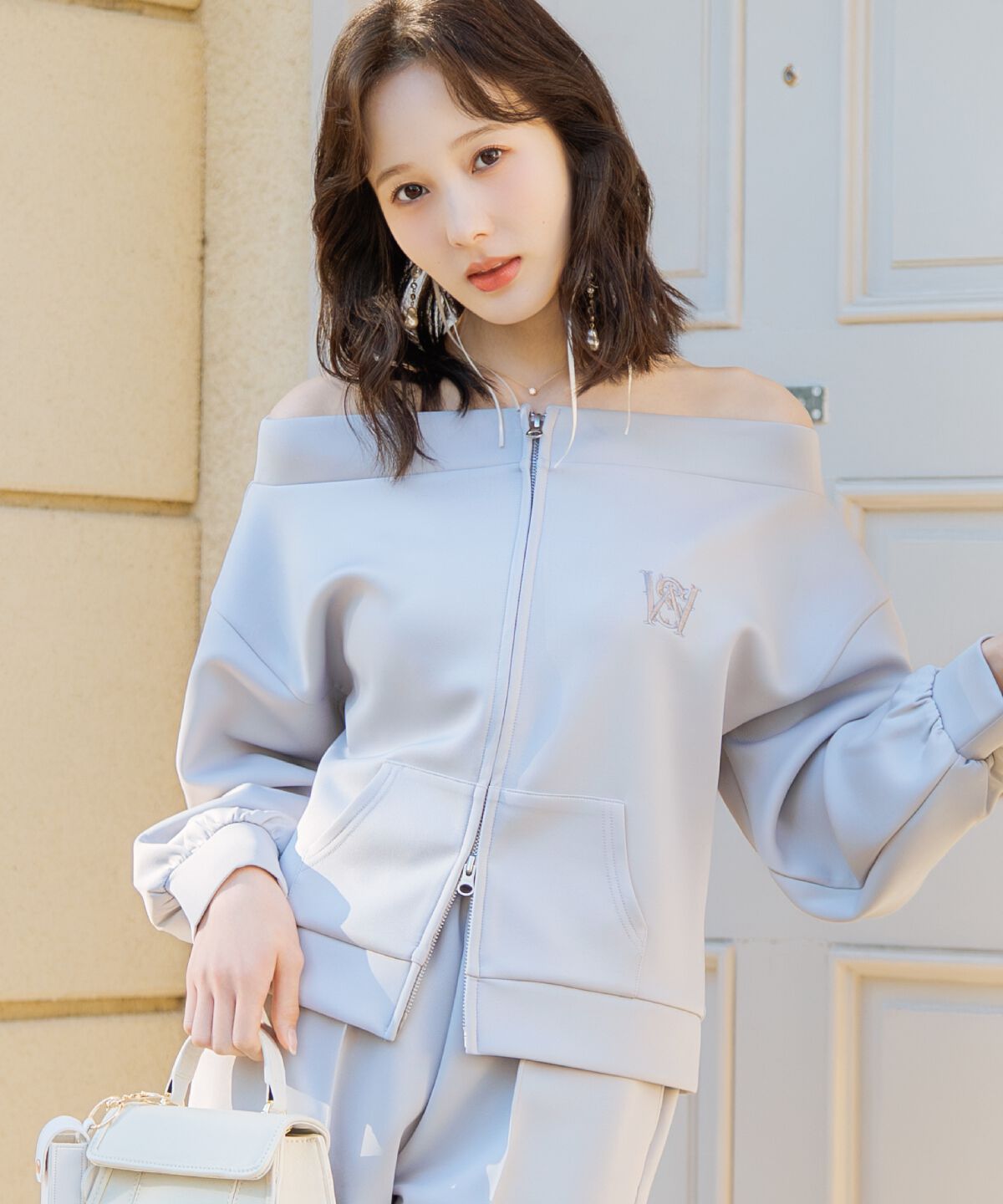 WILLSELECTION「ダブルZIPオフショルスウェットトップス」|その他|