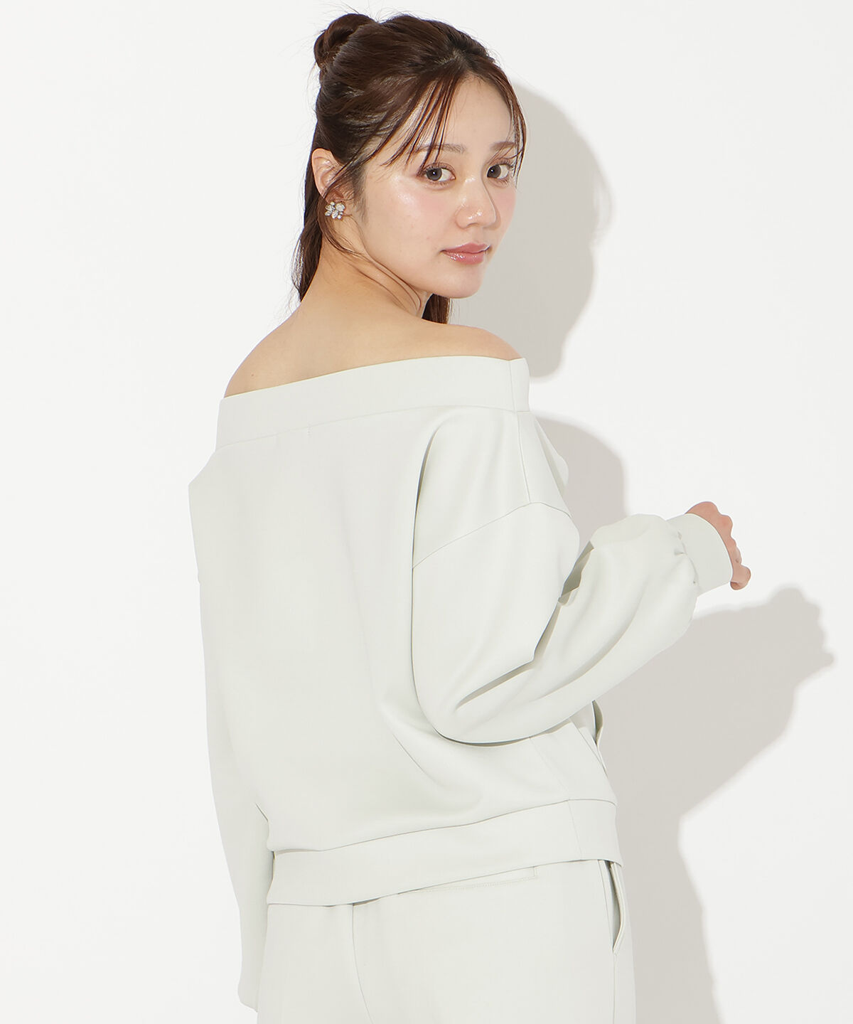 WILLSELECTION「ダブルZIPオフショルスウェットトップス」|その他|