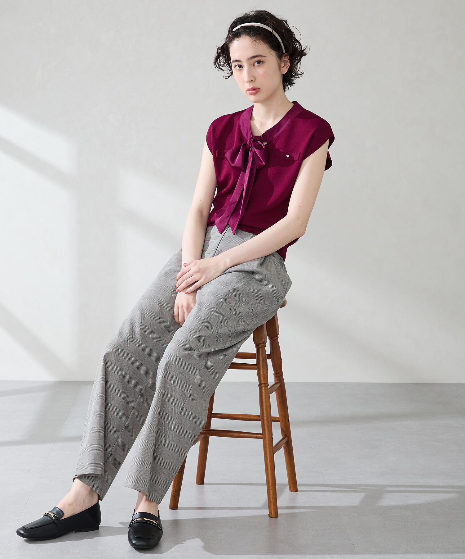 WA Oriental TRaffic「スクエアトゥモチーフバブーシュローファー/52308」|パンプス|