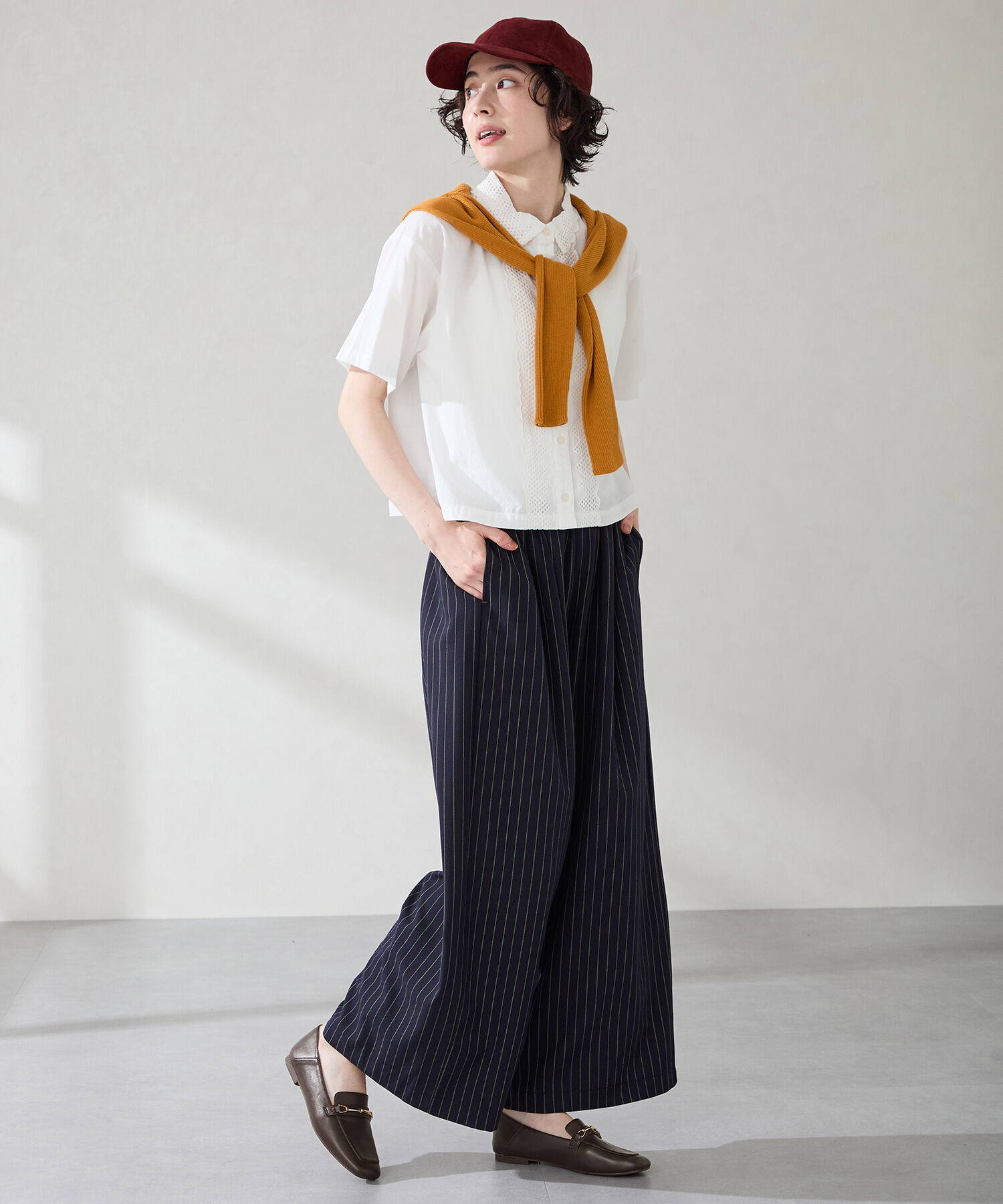 WA Oriental TRaffic「スクエアトゥモチーフバブーシュローファー/52308」|パンプス|