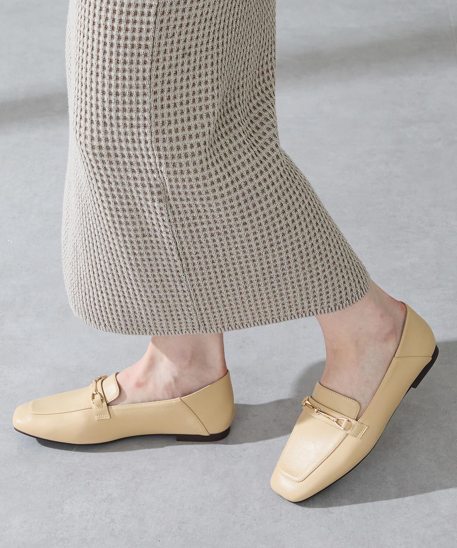 WA Oriental TRaffic「スクエアトゥモチーフバブーシュローファー/52308」|パンプス|