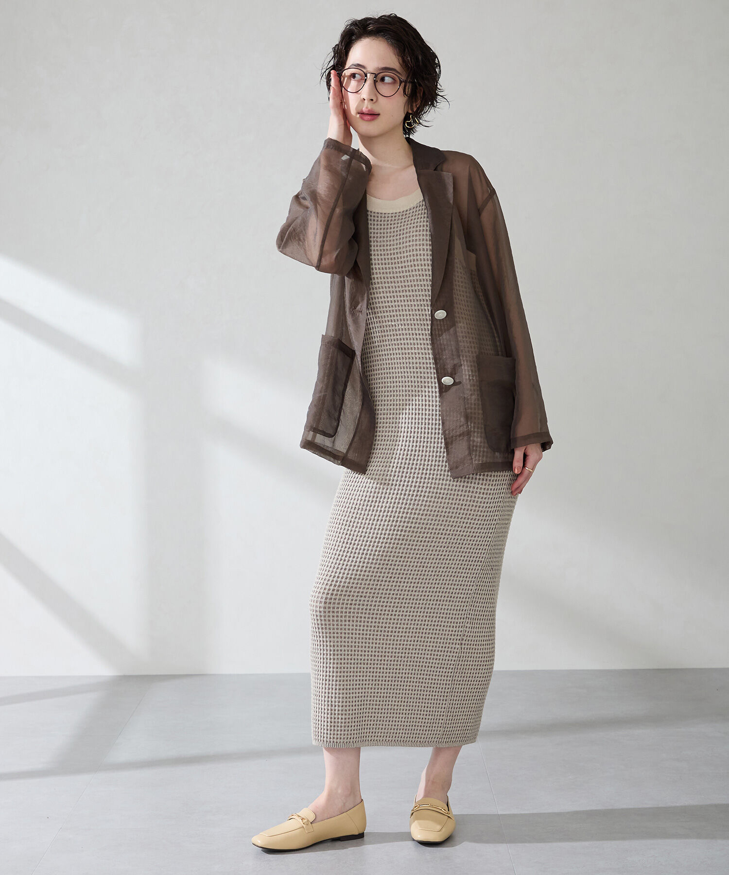 WA Oriental TRaffic「スクエアトゥモチーフバブーシュローファー/52308」|パンプス|