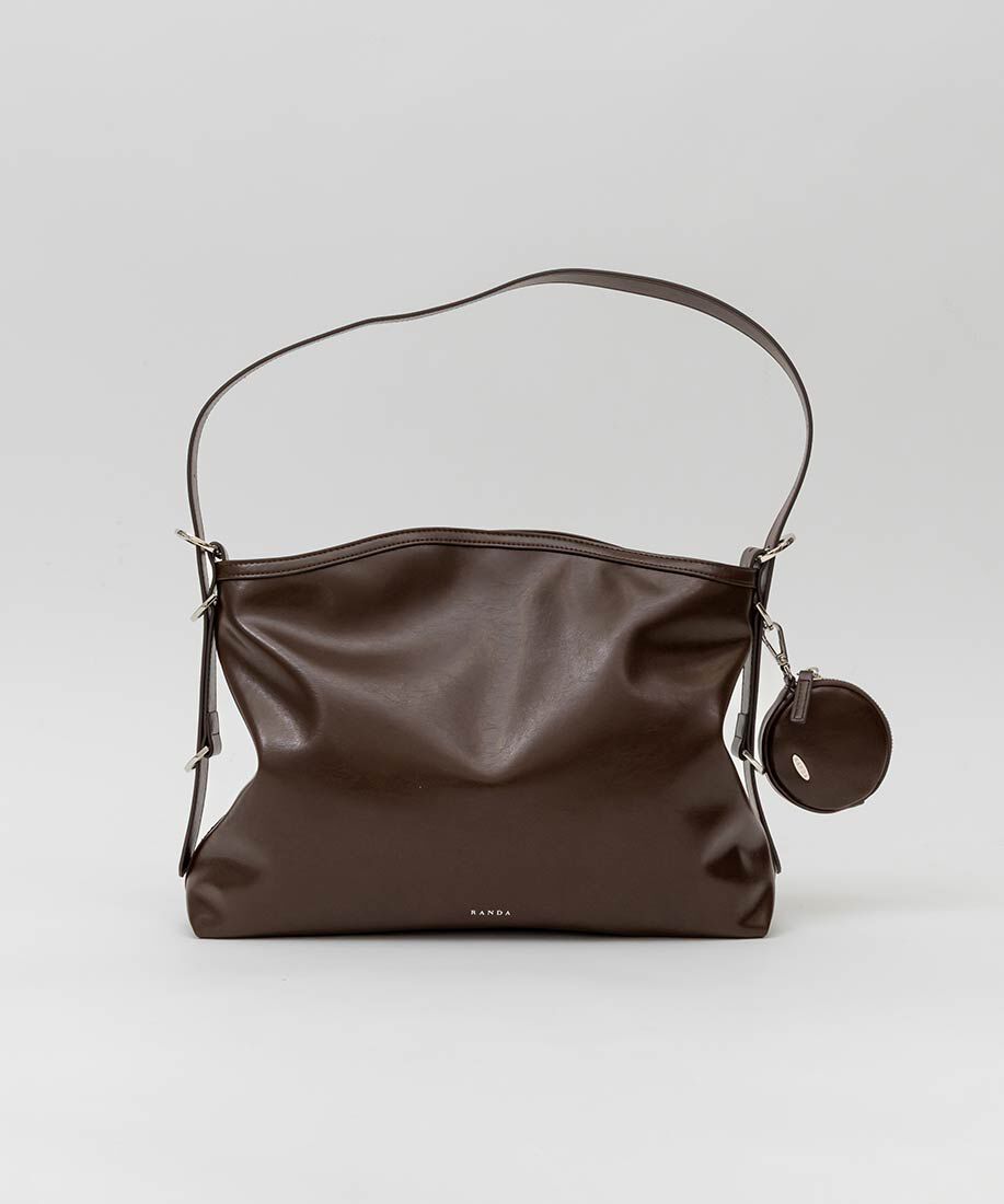  「【A4対応】ミニポーチ付きショルダーバッグ」|ショルダー・メッセンジャー|