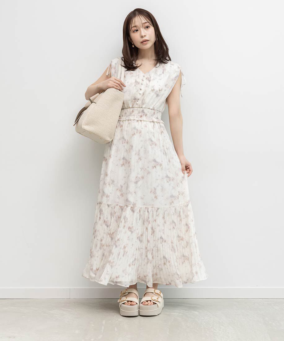  「ダブルベルトラフィアライクサンダル」|サンダル|