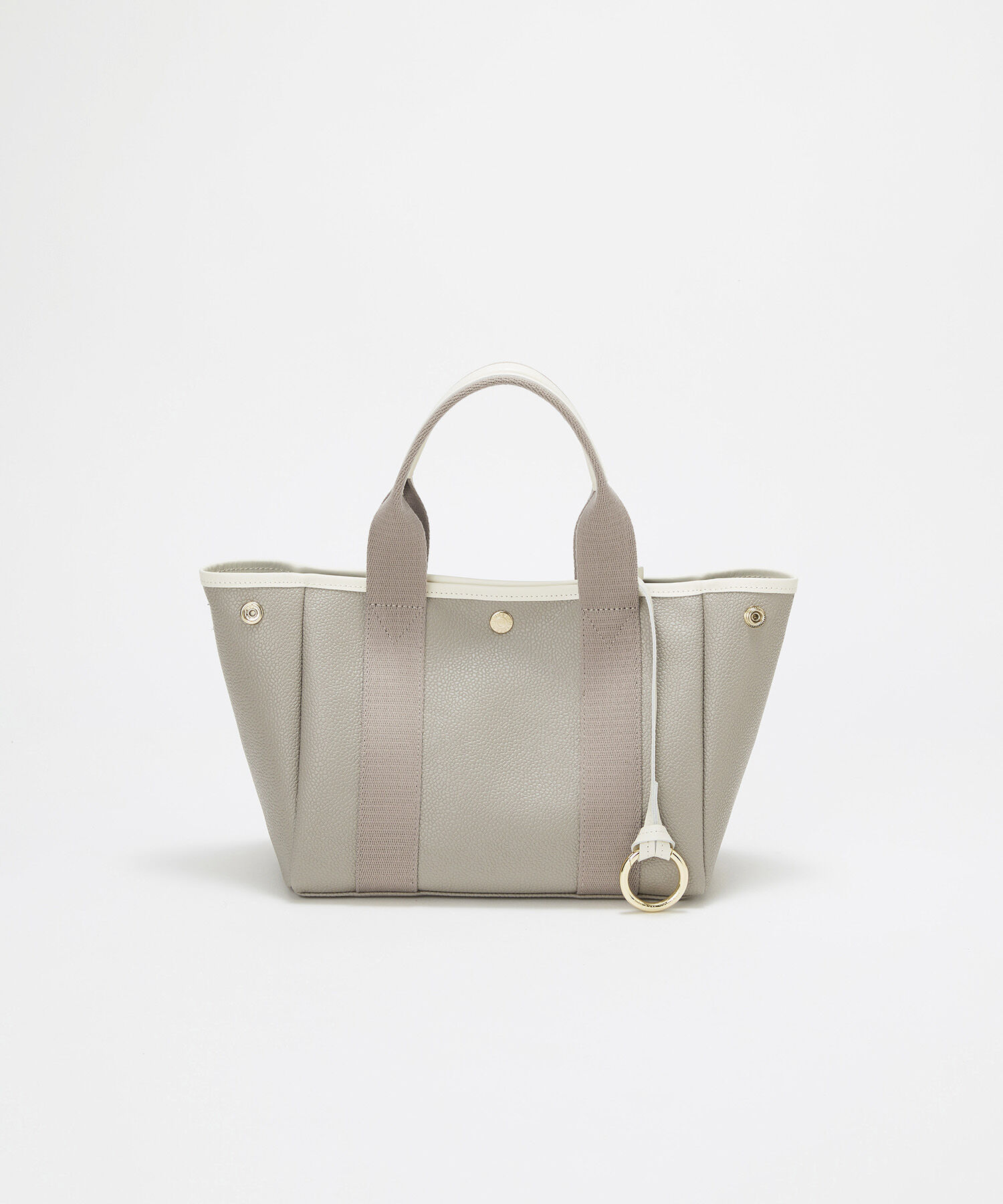 TOPKAPI BREATH「【Breath TOPKAPI】SCOTCH GRAIN スコッチグレイン 2way ミニ トートバッグ チャーム付き　」|トートバッグ|ライトトープ