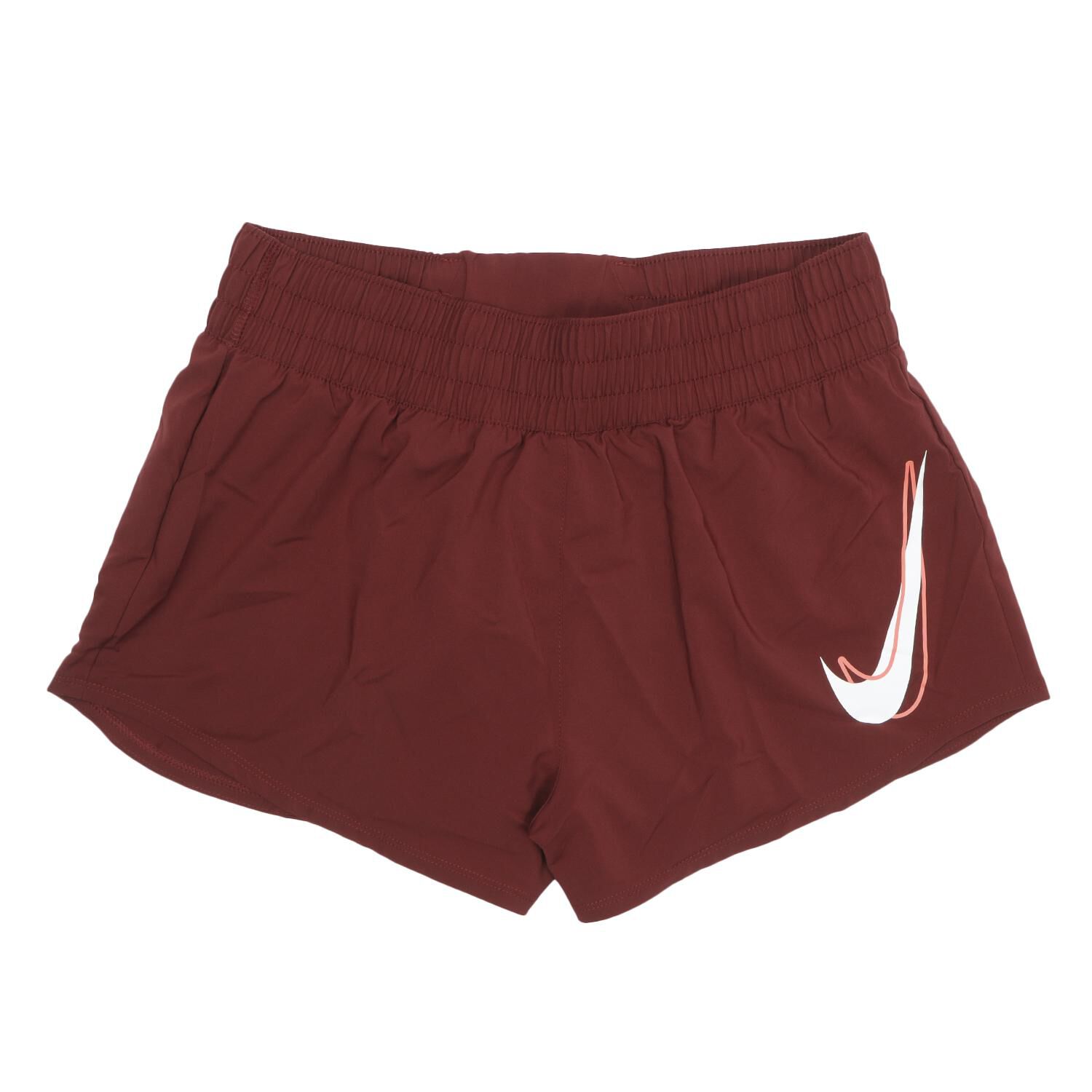 NIKE「【NIKE ｳｪｱ】W ONE SWH HB MR SHORT」|チノ|レッド