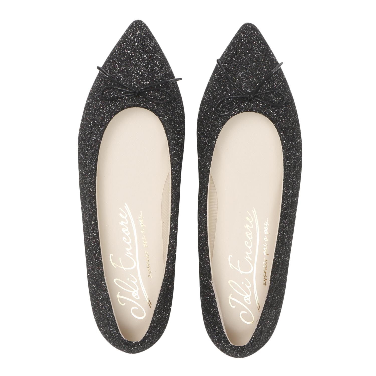 JOLI ENCORE「【JOLI ENCORE(FR)】POINTED PUFF BALLET」|パンプス|
