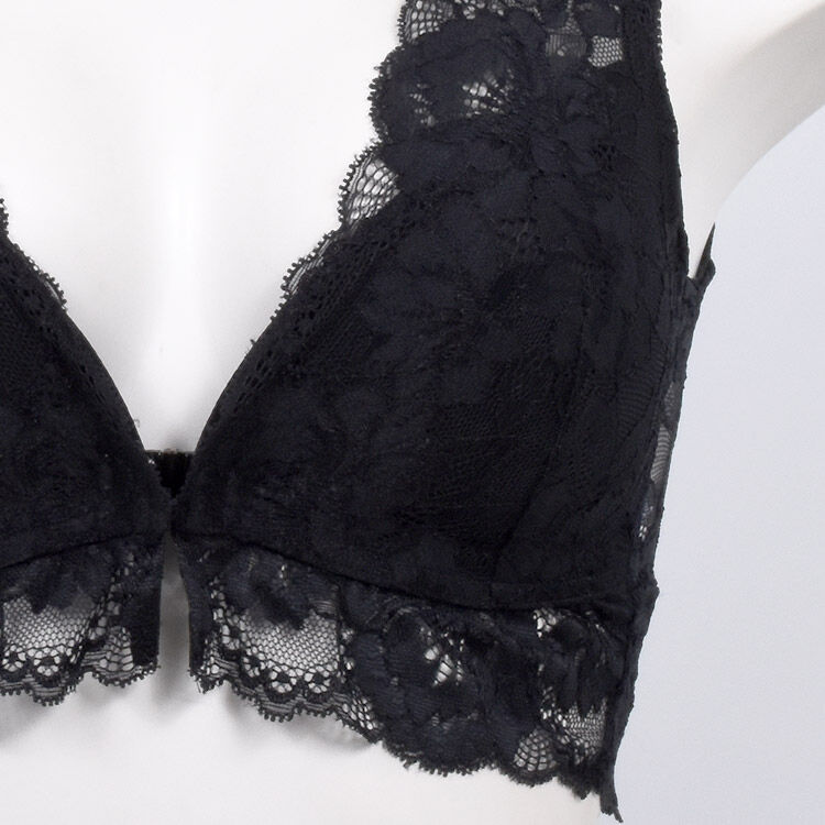 intesucre「アンテシュクレ 背中みせ ハーフトップ フロントホック S-3L IBN336」|インナー|