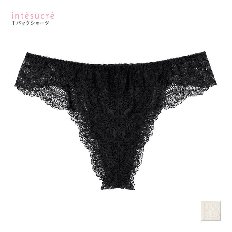 intesucre「アンテシュクレ intesucre プラティ Ｔバックショーツ 全2色 M/L TST350」|インナー|