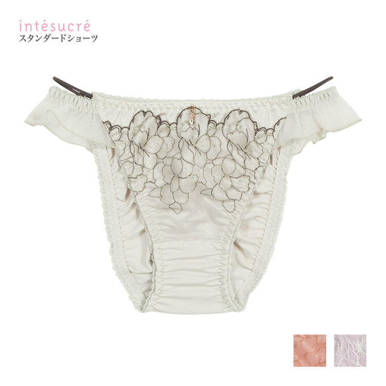 intesucre「アンテシュクレ narue&times;intesucre IBT380ペア スタンダードショーツ ISP380」|インナー|