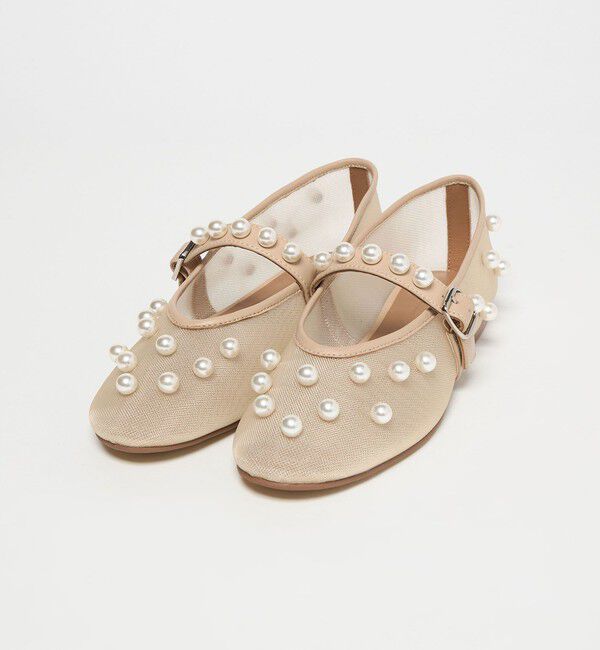 ODETTE E ODILE「パーリーメリージェーンフラット10&uarr;」|パンプス|