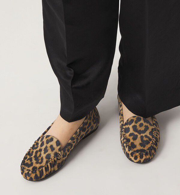 ODETTE E ODILE「プレーンハンドソーンモカ フラット15&uarr;」|モカシン|